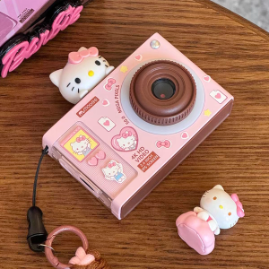 Hello Kitty Retro Camera CCD Kids Digital Camera HD Pixels Can Take Photos for Men and Women Baby Birthday Present