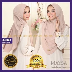 Jilbab Bergo Instan Masya Serut Kartika Hijab Jersey Super Premium