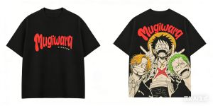 Bandai | 2026 One Piece Mens T-shirt Monkey D. Luffy Roronoa Zoro Sanji Anime Tee Summer and Spring Boys Short Sleeves Parent-child Y2k