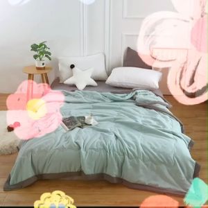 ผ้าห่มรุ่นหนากว่า เนื้อผ้านุ่มลื่น หลับสบาย  ผ้าห่มผู้ใหญ่ ผ้าห่ม ผ้านวมราคาถูก