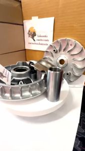 ชามขับสายพาน HONDA FORZA350 ฟรอซ่า350 ชุดชามข้างมอเตอร์ไซค์ ชามเดิมใส่เม็ด ชามหน้า +ชามตัวนอก+เม็ดเดิม+หลังเต่า+บู๊ช ชุดชามหน้า