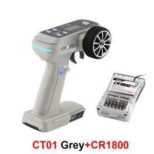 LDARC CT01 2.4G 8CH Two-Way RC Car Remote Controller with CR1800 2.4G 8CH Receiver for RC Car Boat Tanks