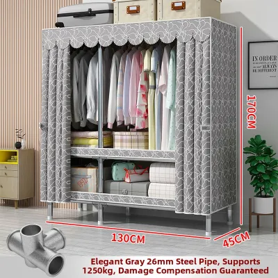 SHANNAIER | Modern Simple Reinforced Fabric Wardrobe