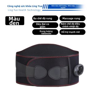 Dây Đai Massage Sưởi Nóng & Kneading Cho Vùng eo