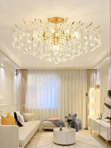 LAIDENG | Luxurious Modern Minimalist Crystal Chandelier