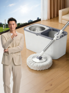 Joybos | Automatic Rotating Mop Easy to Use Dry and Wet Dual Purpose