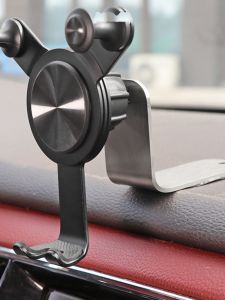 Metal Anti-Shake Car Phone Holder Dashboard Stickers Type 2023 New Arrival Truck Car Interior Navigation Rack