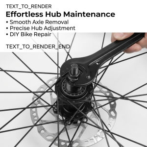 2PCS Bicycle Hub Pedal Repair Wrench Bicycle Repair Tool Bike Wheel Hub Axle Cone Adjuster Pedal Spanner for MTB 13/14/15/16mm