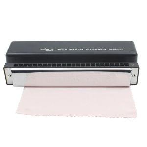 Swan | Swan 24 Holes C&D Key Tremolo Harmonica Double-Side Tremolo Harmonica 24 Hole Professional Harmonica