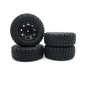 4Pcs 73.5mm Tire Tyre Wheel for WPL MN D90 MN-90 MN99S FY003 FY004 RC Car Upgrade Parts Accessories