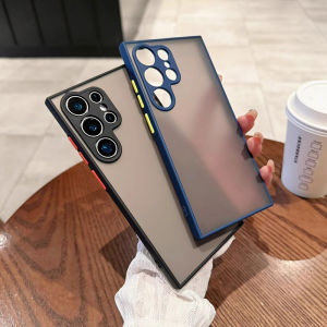 Crashstar mờ dạng băng vỏ điện thoại chống sốc cho Samsung Galaxy S25 S24 S23 S22 Ultra S21 Ultra Plus + S20 FE Note 20 Ultra A55 A54 A53 A35 A34 A33 A32 A25 A15 A14 A13 5g A71 A51 4G A52 A12 A16 a06 a05s da mờ thân thiện với Ốp điện thoại Bìa Shell