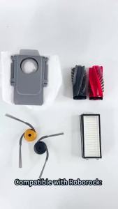 Phụ Kiện Thay Thế Túi Đựng Bụi Cho Máy Hút Bụi Roborock Qrevo MaxV/S/Pro/Plus QV 35A/P10 Pro/Saros 10R/P20 Pro/G20S Ultra/G30 U/V20/S9 Maxv Ultra