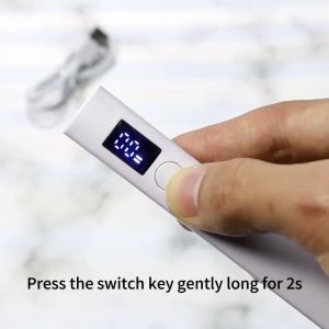 JOSLOVE Portable Nail Lamp 3W UV Light for Gel Polish Cure Lamp Mini LED Nail Flashlight Pen