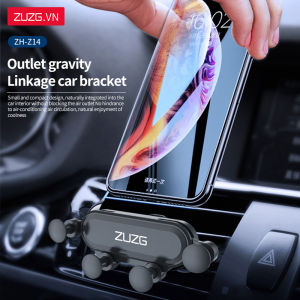 [[ZUZG] Đa Năng Điện Thoại Di Động Có Thể Điều Chỉnh Xe Ô Tô Lỗ Thông Khí Gắn Giá Đỡ Kiêm Giá Đỡ cho Huawei Nova XIaomi Max Samsung S9 + iPhone 7 Plus SE 6 6 S 6 Plus 6 5 S-Đen