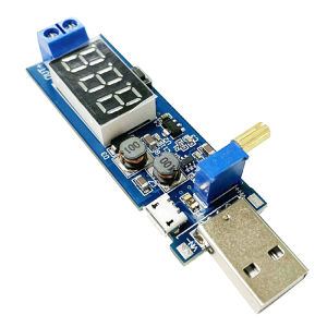 USB DC Boost Module DC-DC 5V to 3.5V/12V USB Step UP / Down Power Supply Module Adjustable Boost Buck Converter Out DC 1.2V-24V