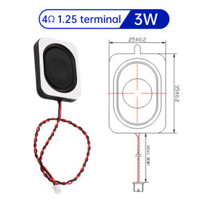occkic | Internal Magnet Speaker High Sensitivity Small Size 3W DIY Loudspeaker Replacement Compatible with Various Audio Devices