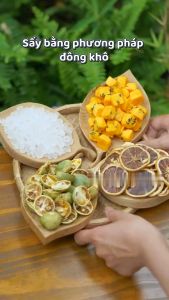 ✅ Hộp 30 gói Trà chanh leo kim quất nước uống hoa quả Triệu Lộ Tư trắng da detox sấy thăng hoa đông khô Trà Detox Mát Gan LÀ TRÀ