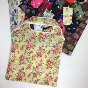 LD-T47 Tas Belanja Lipat Karakter Shopping Bag Reusable Bag Serbaguna / Kantong Belanja Ramah Lingkungan Souvenir Tas Lipat