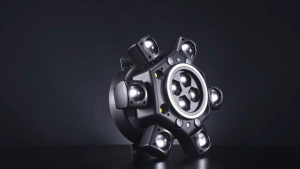 DXM512 6 Headed Laser DJ Light With Remote Control Infinity Spider Six Arm Cyclone SCBL-6 RGBW LED Bee Eyes Beam with Laser Moving Head Light Octopus With 10 Cree 10W RGB 50mw Red And Green Laser