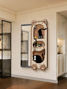 CTYLIGHTZ | Vintage Decorative Entryway Mirror Slide-in Full Body