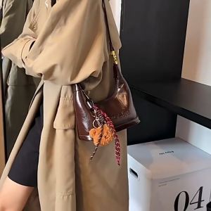 Túi cầm tay đeo chéo túi thời trang Yimeiya siêu hot tặng kèm móc dây gấu cute Thanhthushop68 938