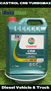MINYAK CASTROL CRB TURBOMAX 5W40 CK4/SN 3X7L