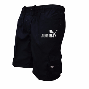 Outdoor Shorts Bike Shorts with Elastic Belts Baggy Work Shorts with Multiple Pockets Quick-Drying Printed Sweatpants