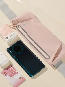 MENSPE Fashion Sports Bag Men Women Outdoor Waist Pack Bag Ultrathin Pouches Chest Bag Adjustable Running Pouch Waterproof Crossbody Bag Money Phone Waist Fanny Pack Jogging Belt Fanny Pack With Reflective Strip for Workouts Sports Outdoor