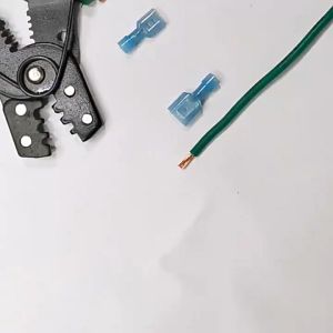 100PC/BOX MDFN FDFN Nylon Fully Spade Type Insulated Quick Connector Crimp Wire Connection Male Female Plug Cold Pressed Terminals wire connectors electrical