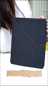 Y-Stand Folding Flip Magnetic Casing Acrylic iPad Case With Pencil Holder For iPad Pro 11" Air5/Air4 10.9" iPad Gen 10th 9/8/7 10.2" iPad 10