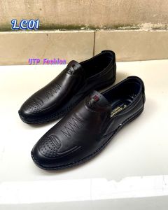 Giày lười nam kiểu dáng đẹp..chất liệu da bò thật nguyên tấm..đế cao su non chống trơn trượt..Size từ 38-43.. Khâu đế sẵn chắc chắn