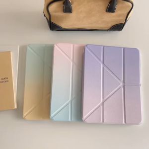 Ốp Bao da máy tính bảng thời trang Mới cho iPad Gen 10 9 8 Mini Air 7 6 5 4 M2 M3 Pro M4 11/13 2024