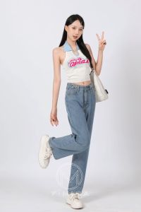 F.MIGA C6 celana cargo wanita jeans wanita import jiniso cargo jeans Baru
