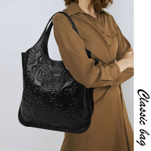 Aidrani Solid Color Floral Pattern Women's Handbag: A Comfortable Travel Companion