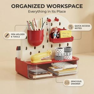 1 Desktop Jewelry Stationery File Storage Box