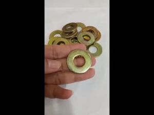 Ring Plat M14 Kuning 14mm x 30mm x 2mm