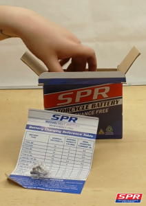 Maintenance Free Motorcycle Battery for Kawasaki CT150 - SPR YTX4L-BS