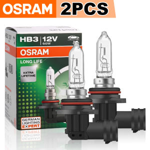 Osram | OSRAM 2pcs 9005 HB3 9006 HB4 9012 HIR2 12V 55W Super 3200K White Halogen Bulbs Car Headlights PX22d Fog Light Lamps Longlife