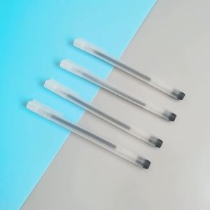 Transparent frosted gel pen 0.5mm bullet point fountain pen learning stationery office supplies Gel Pens quick drying