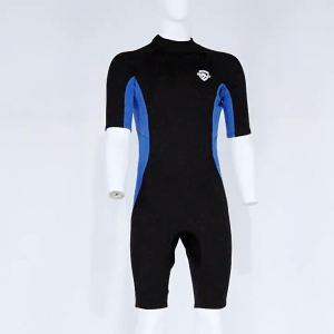 Bộ Đồ Lặn Một Mảnh Tay Ngắn 2MM Dành Cho Nam Bộ Đồ Lặn Giữ Nhiệt Bằng Cao Su Tổng Hợp Dày Dành Cho Lướt Sóng Lặn Với Ống Thở Bơi Lội - Plus Size