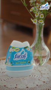 [Bundle of 2] Farcent Scented Gel Air Freshener - Lavender / Peach / Sky Breeze / Lemon / Rose / Jasmine / Goat Milk (200g)
