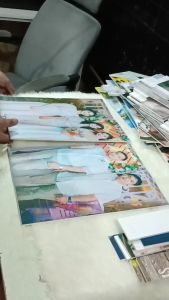 PERSONALIZED PHOTO TILES 16x24" (5mm) Customized Picture Wall Decorations 1-3 PHOTOS