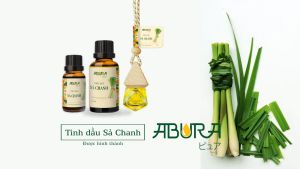 Chai Tinh Dầu Sả Chanh Nguyên Chất Treo Xe Ô Tô ABURA 8ml Tinh Dầu Xả Đuổi Muỗi Thơm Xe Xua Đuổi Côn Trùng