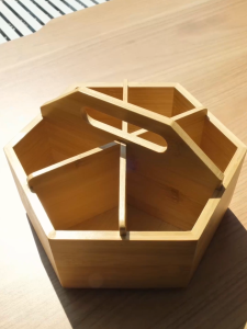 MEEDEN Bamboo Rotating Art Supply Desk Organizer: Pen & Pencil Holder for Desk- Desktop Storage for Markers Colored Pencils Crayons Paint Brushes Office School Classroom