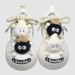 หัวเข็มขัดผ้าปะการังน่ารัก สไตล์การ์ตูน หัวเข็มขัดรองเท้าสำหรับตกแต่งรองเท้า ชิ้นส่วนอุปกรณ์ตกแต่งรองเท้า