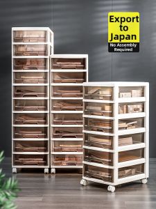 Jeko&Jeko | Multi-functional Storage Drawer for Documents and Cosmetics Mobile with Wheels