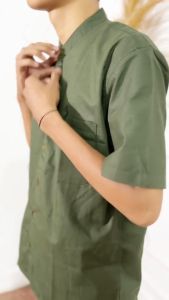 Baju Koko Kurta Dewasa Lengan Pendek Material bahan toyobo import adem Alkhalis