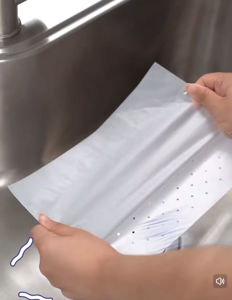 30pcs Drain garbage bag sink strainer filter self-standing garbage