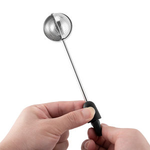Stainless Steel Mesh Twisting Tea Ball Infuser Loose Leaf Tea Strainers Steeper