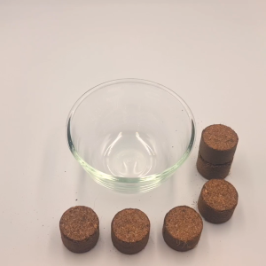 มูลไส้เดือนอัดก้อน โยนใส่น้ำพร้อมปลูกได้ทันที ดินปลูก พีทมอส มูลไส้เดือน อัดก้อน